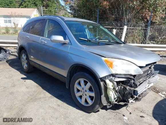 2007 Honda CR-V EX-L with VIN JHLRE38737C026941, listed as a IAAI auction lot 41826105 with 186,537 mi miles. Bid and sale history available at carsss.com. Image 1.