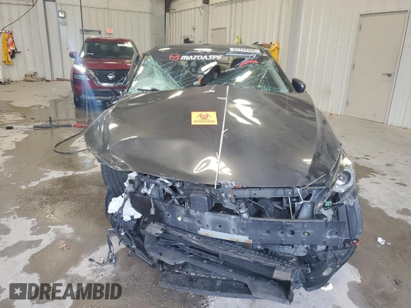 2015 Mazda 3 S Grand Touring with VIN JM1BM1W37F1218525, listed as a Copart auction lot 51774355 with Not Provided miles and Non Repairable. Bid and sale history available at DreamBid. Image 5.