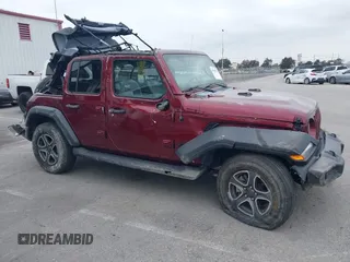 2021 Jeep Wrangler Unlimited Willys with VIN 1C4HJXDN5MW840857, listed as a IAAI auction lot 41885671 with 19,709 mi miles and . Bid and sale history available at DreamBid. Image 13.