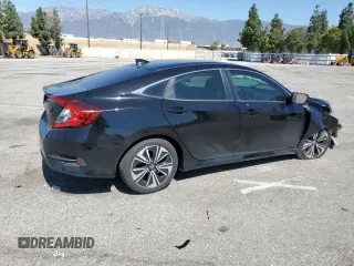 2016 Honda Civic Sedan EX-L with VIN 2HGFC1F74GH649190, listed as a Copart auction lot 50448425 with 73,667 mi miles and Salvage Title. Bid and sale history available at carsss.com. Image 3.