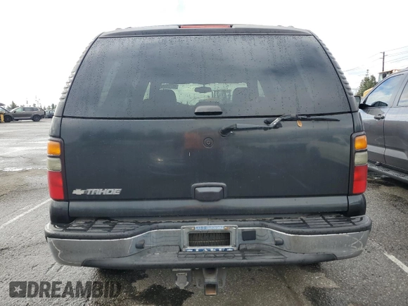 2006 Chevrolet Tahoe LT with VIN 1GNEC13Z56R117064, listed as a Copart auction lot 48733305 with 84,706 mi miles and Clean Title. Bid and sale history available at carsss.com. Image 6.