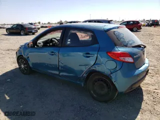 2011 Mazda Mazda2 Sport with VIN JM1DE1HZ2B0130411, listed as a Copart auction lot 75097094 with 132,834 mi miles and Salvage Title. Bid and sale history available at carsss.com. Image 2.