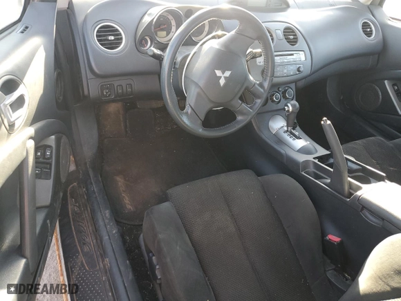 2008 Mitsubishi Eclipse GT with VIN 4A3AK34T48E035902, listed as a Copart auction lot 46853765 with 0 miles and Salvage Title. Bid and sale history available at carsss.com. Image 8.