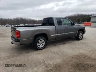 2005 Dodge Dakota SLT with VIN 1D7HW42N95S260559, listed as a Copart auction lot 47624215 with 114,398 mi miles and Salvage Title. Bid and sale history available at DreamBid. Image 3.