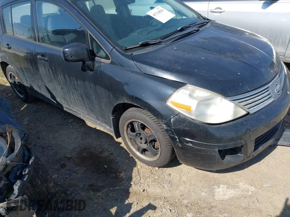 2009 Nissan Versa 1.8 SL with VIN 3N1BC13E19L497981, listed as a IAAI auction lot 41716561 with 176,722 mi miles. Bid and sale history available at carsss.com. Image 1.