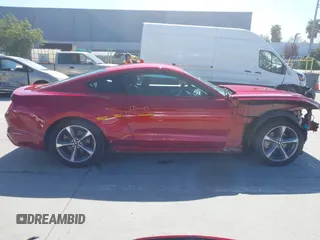 2017 Ford Mustang V6 with VIN 1FA6P8AM7H5266142, listed as a IAAI auction lot 41993504 with 53,107 mi miles and . Bid and sale history available at carsss.com. Image 14.