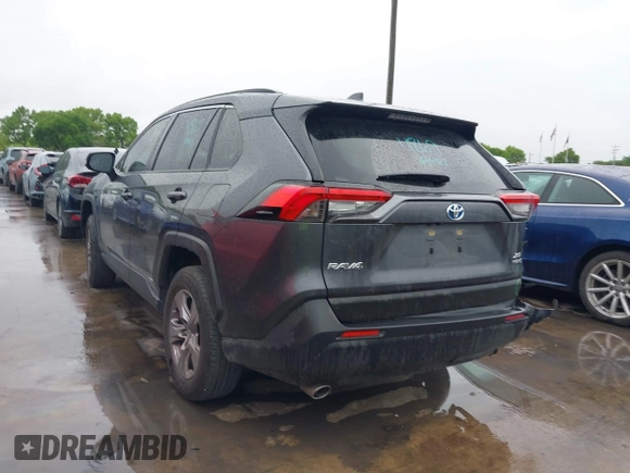2023 Toyota RAV4 Hybrid XLE with VIN JTMRWRFVXPD178305, listed as a IAAI auction lot 41909443 with 29,000 mi miles. Bid and sale history available at carsss.com. Image 3.