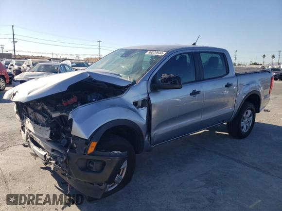 2023 Ford Ranger XL with VIN 1FTER4EH2PLE26234, listed as a Copart auction lot 86579934 with 59,389 mi miles and Salvage title. Bid and sale history available at DreamBid. Image 1.