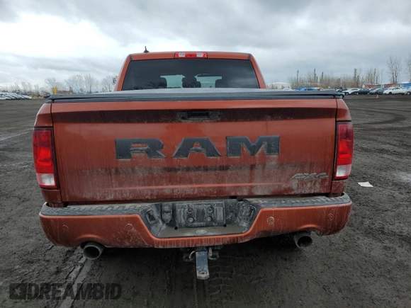 2023 Ram 1500 Express с VIN 1C6RR7KTXPS590064, выставлен на аукционе Copart как лот 52721125 с пробегом 43 002 миль миль и Списание • Salvage title. История ставок и продаж доступна на DreamBid. Изображение 6.