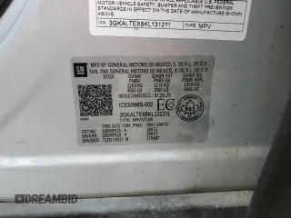2019 GMC Terrain SLE with VIN 3GKALTEX8KL131271, listed as a Copart auction lot 83336344 with 100,468 mi miles and Salvage Title. Bid and sale history available at carsss.com. Image 15.