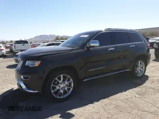 2016 Jeep Grand Cherokee Summit z VIN 1C4RJFJT2GC496296, wystawiony jako Copart lot #48691785 z przebiegiem 81 509 mil mil oraz Szkoda całkowita • Salvage title. Historia ofert i sprzedaży dostępna na DreamBid. Obrazek 1.