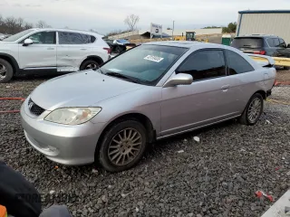 2005 Honda Civic Cpe EX with VIN 1HGEM22995L013984, listed as a Copart auction lot 43159405 with 162,489 mi miles and Salvage Title. Bid and sale history available at carsss.com. Image 1.
