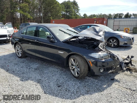2015 BMW 5 Series 535i with VIN WBA5B1C59FD920690, listed as a Copart auction lot 49228425 with Not Provided miles and Salvage Title. Bid and sale history available at carsss.com. Image 4.