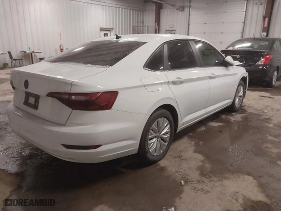 2019 Volkswagen Jetta S with VIN 3VWN57BUXKM235423, listed as a IAAI auction lot 41215196 with 77,540 mi miles. Bid and sale history available at carsss.com. Image 4.