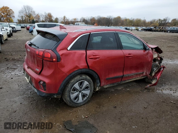 2022 Kia Niro LXS SE with VIN KNDCB3LCXN5543042, listed as a Copart auction lot 77614954 with 57,099 mi miles and Non Repairable. Bid and sale history available at carsss.com. Image 3.