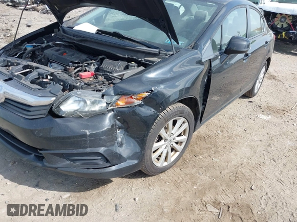 2012 Honda Civic EX with VIN 19XFB2F83CE317053, listed as a IAAI auction lot 42119732 with 168,184 mi miles and . Bid and sale history available at DreamBid. Image 6.