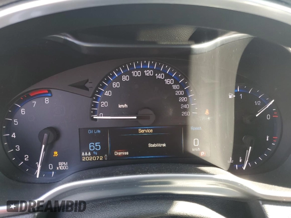 2013 Cadillac SRX Luxury Collection with VIN 3GYFNGE38DS654583, listed as a Copart auction lot 54541125 with 202,072 mi miles and Salvage Title. Bid and sale history available at carsss.com. Image 9.