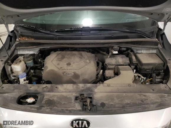 2019 Kia Sedona LX with VIN KNDMB5C19K6547913, listed as a Copart auction lot 46081395 with NaN miles and Salvage Title. Bid and sale history available at carsss.com. Image 12.