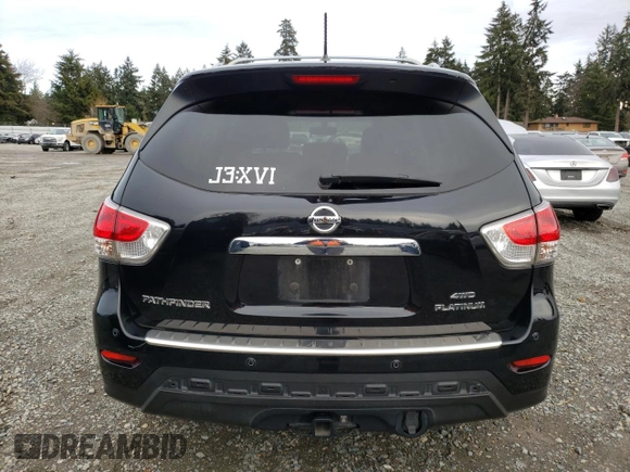 2015 Nissan Pathfinder S z VIN 5N1AR2MM2FC605868, wystawiony jako Copart lot #45898125 z przebiegiem 168 481 mil mil oraz Szkoda całkowita • Salvage title. Historia ofert i sprzedaży dostępna na DreamBid. Obrazek 6.