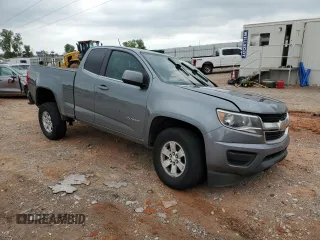 2020 Chevrolet Colorado 2WD Work Truck with VIN 1GCHSBEA5L1134401, listed as a Copart auction lot 54540695 with 181,044 mi miles and Salvage title. Bid and sale history available at DreamBid. Image 4.