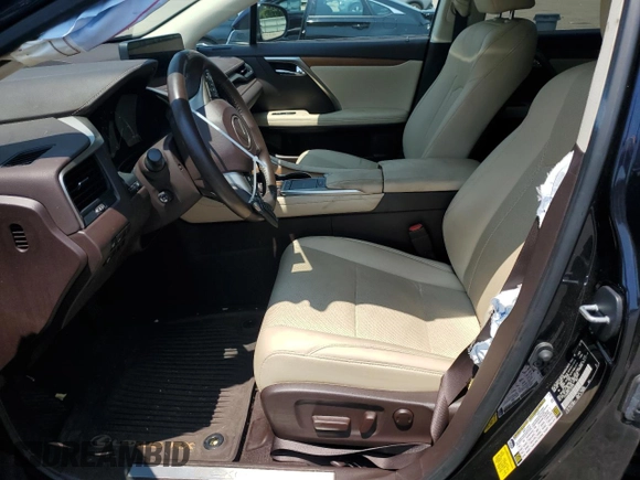 2020 Lexus RX 350 with VIN 2T2HZMDA5LC228598, listed as a Copart auction lot 62967175 with 22,333 mi miles and Salvage title. Bid and sale history available at DreamBid. Image 7.