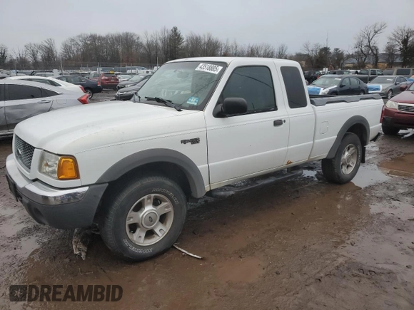 2001 Ford Ranger XL Fleet with VIN 1FTZR15E41TA20422, listed as a Copart auction lot 43518885 with 232,612 mi miles and Clean Title. Bid and sale history available at DreamBid. Image 1.