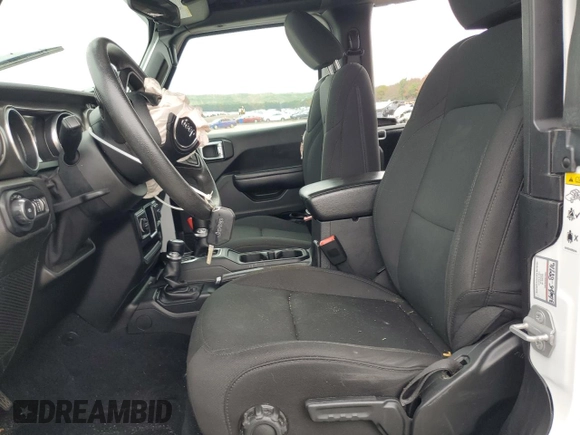 2018 Jeep Wrangler Sport z VIN 1C4GJXAG6JW168823, wystawiony jako Copart lot #64035115 z przebiegiem 90 387 mil mil oraz Szkoda całkowita • Salvage title. Historia ofert i sprzedaży dostępna na DreamBid. Obrazek 7.