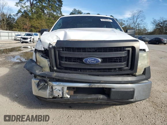 2014 Ford F-150 XL with VIN 1FTFX1CF8EFA43484, listed as a Copart auction lot 87995595 with 111,993 mi miles and Salvage title. Bid and sale history available at DreamBid. Image 5.