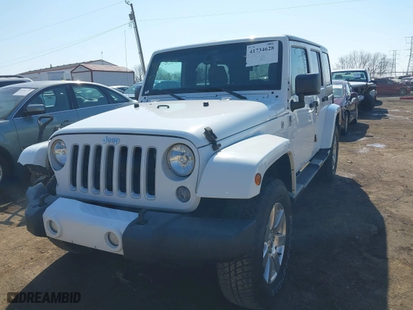2016 Jeep Wrangler Unlimited 75th Anniversary with VIN 1C4BJWEG1GL222361, listed as a IAAI auction lot 41734628 with 110,066 mi miles. Bid and sale history available at carsss.com. Image 17.