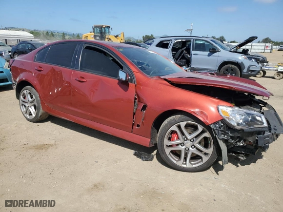 2016 Chevrolet SS with VIN 6G3F15RW6GL216233, listed as a Copart auction lot 51742834 with 49,783 mi miles and Salvage Title. Bid and sale history available at carsss.com. Image 4.