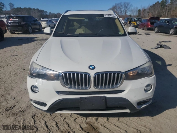 2017 BMW X3 sDrive28i with VIN 5UXWZ7C32H0V94776, listed as a Copart auction lot 42904945 with 144,258 mi miles and Salvage Title. Bid and sale history available at carsss.com. Image 5.