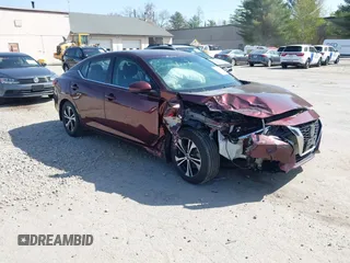 2020 Nissan Sentra SV z VIN 3N1AB8CV3LY282894, wystawiony jako IAAI lot #42125194 z przebiegiem 51 165 mil mil oraz . Historia ofert i sprzedaży dostępna na DreamBid. Obrazek 1.