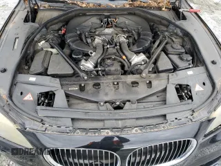 2011 BMW 7 Series 750Li with VIN WBAKB8C51BCY64787, listed as a Copart auction lot 47836285 with 137,444 mi miles and Non Repairable. Bid and sale history available at carsss.com. Image 11.