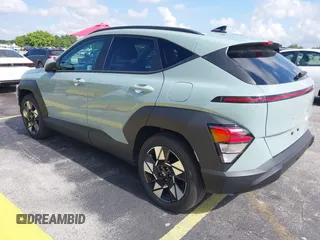 2025 Hyundai Kona SEL with VIN KM8HB3AB5SU248072, listed as a IAAI auction lot 42168082 with 5,696 mi miles and . Bid and sale history available at carsss.com. Image 3.