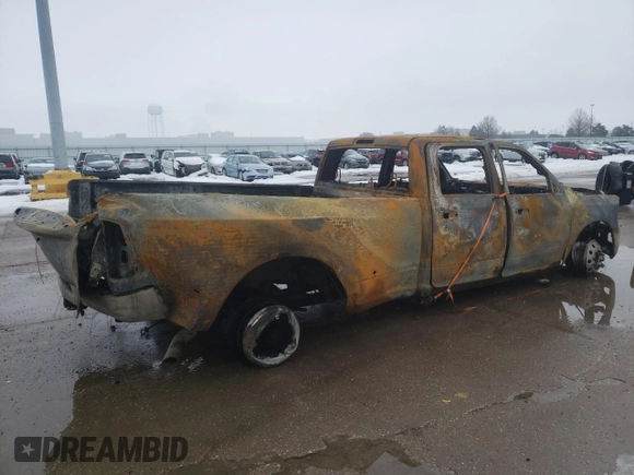 2021 Ram 3500 Big Horn with VIN 3C63RRHL8MG550755, listed as a Copart auction lot 40442504 with 0 mi miles and Salvage Title. Bid and sale history available at carsss.com. Image 3.