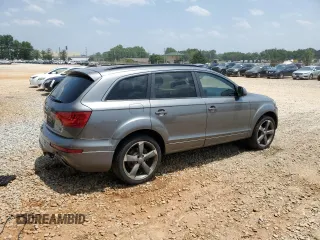 2015 Audi Q7 Premium Plus with VIN WA1LGAFE8FD006318, listed as a Copart auction lot 59210825 with 91,891 mi miles and Salvage title. Bid and sale history available at DreamBid. Image 3.