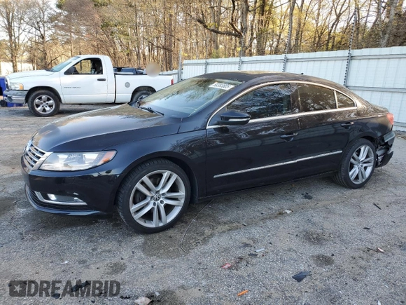 2013 Volkswagen CC Lux with VIN WVWRP7AN6DE554190, listed as a Copart auction lot 50383805 with 158,642 mi miles and Salvage Title. Bid and sale history available at DreamBid. Image 1.