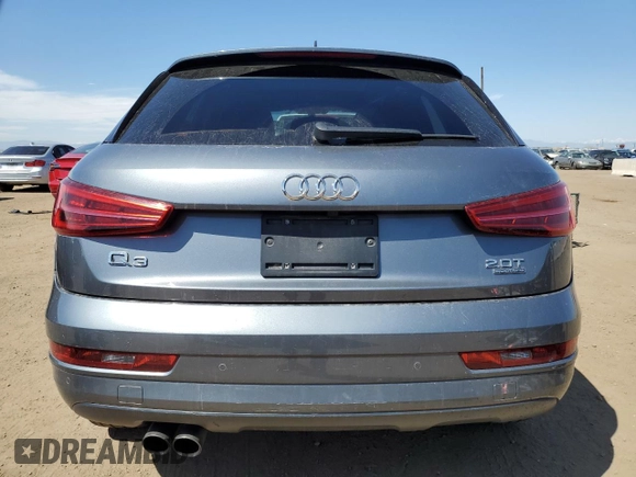 2017 Audi Q3 Premium with VIN WA1ECCFS9HR008042, listed as a Copart auction lot 53344325 with 45,159 mi miles and Clean title. Bid and sale history available at DreamBid. Image 6.
