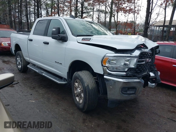 2024 Ram 2500 Big Horn with VIN 3C6UR5DJ1RG101376, listed as a IAAI auction lot 41451961 with 34,149 mi miles. Bid and sale history available at carsss.com. Image 1.
