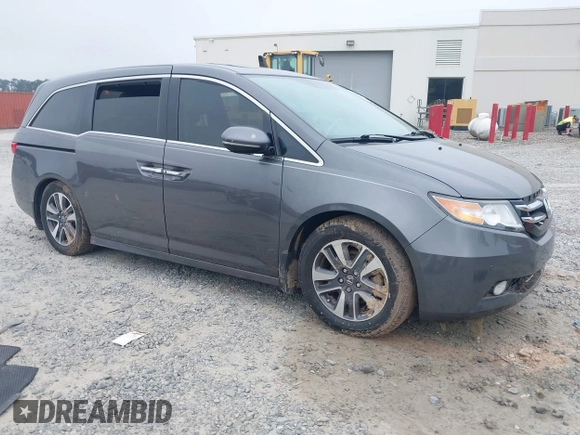 2014 Honda Odyssey Touring with VIN 5FNRL5H98EB008953, listed as a IAAI auction lot 42291179 with Not provided miles and . Bid and sale history available at DreamBid. Image 1.