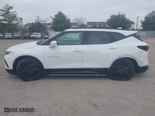 2019 Chevrolet Blazer RS with VIN 3GNKBJRSXKS687147, listed as a IAAI auction lot 41786346 with 97,751 mi miles. Bid and sale history available at carsss.com. Image 14.