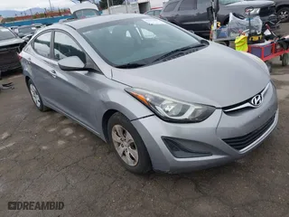 2016 Hyundai Elantra SE with VIN 5NPDH4AE7GH698213, listed as a IAAI auction lot 41775902 with 153,375 mi miles. Bid and sale history available at carsss.com. Image 1.