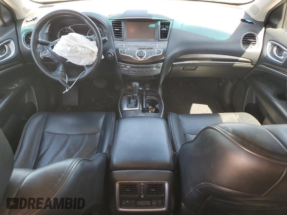 2014 Infiniti QX60 with VIN 5N1AL0MM6EC510069, listed as a Copart auction lot 53348075 with 132,356 mi miles and Salvage Title. Bid and sale history available at carsss.com. Image 8.