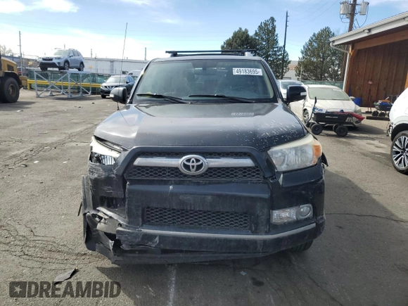 2010 Toyota 4Runner Trail with VIN JTEBU5JRXA5013331, listed as a Copart auction lot 49183695 with 155,947 mi miles and Salvage Title. Bid and sale history available at DreamBid. Image 5.