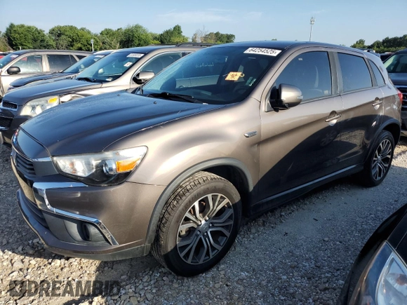 2017 Mitsubishi Outlander ES with VIN JA4AP3AUXHZ012211, listed as a Copart auction lot 64254525 with 165,701 mi miles and Clean title. Bid and sale history available at DreamBid. Image 1.