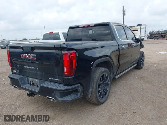 2022 GMC Sierra 1500 Denali with VIN 3GTU9FEL2NG156072, listed as a IAAI auction lot 42116628 with Not provided miles and . Bid and sale history available at DreamBid. Image 4.