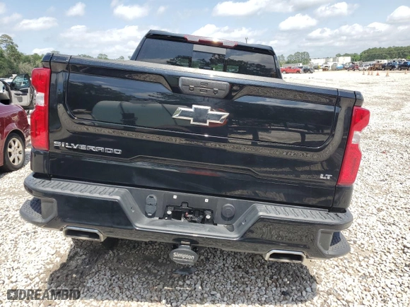 2022 Chevrolet Silverado 1500 LTD LT Trail Boss with VIN 3GCPYFEL9NG154500, listed as a Copart auction lot 52917974 with NaN miles and Salvage Title. Bid and sale history available at carsss.com. Image 6.