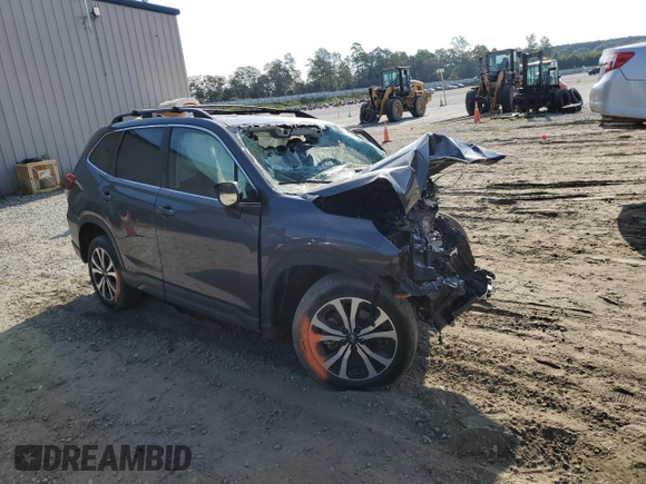 2021 Subaru Forester Limited with VIN JF2SKAUC0MH492101, listed as a Copart auction lot 68653554 with 0 mi miles and Salvage Title. Bid and sale history available at carsss.com. Image 4.