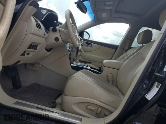 2017 Infiniti QX70 с VIN JN8CS1MW9HM413278, выставлен на аукционе Copart как лот 62882325 с пробегом 89 225 миль миль и Списание • Salvage title. История ставок и продаж доступна на DreamBid. Изображение 7.