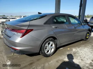 2023 Hyundai Elantra SE with VIN KMHLL4AG0PU445621, listed as a Copart auction lot 83315924 with 18,347 mi miles and Salvage Title. Bid and sale history available at carsss.com. Image 3.